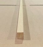 Grenen lat; 12mm x 12mm x 2700mm; &euro;1,-