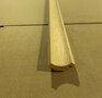 Abachi houten holle hoeklat; 22mm x 22mm x 2300mm; €2,-