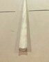 Grenen holle hoeklat; 13mm x 13mm x 2700mm; €2,-