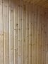 Productfoto Fins vuren schrootjes in complete wand